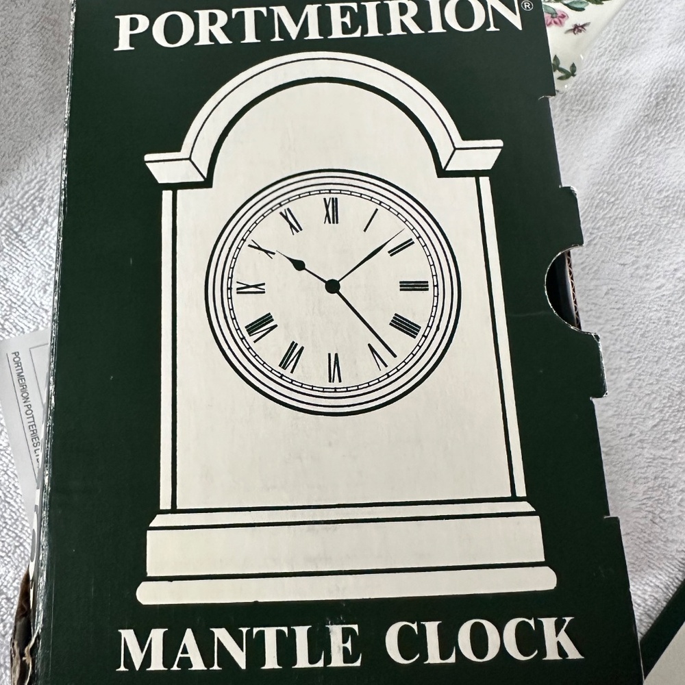 Portmeirion Mantle Clock - Picture 2 of 6
